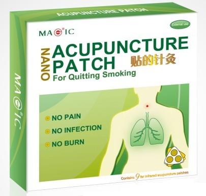 Nano Far Infrared Acupuncture Patch for Quitting Smoking